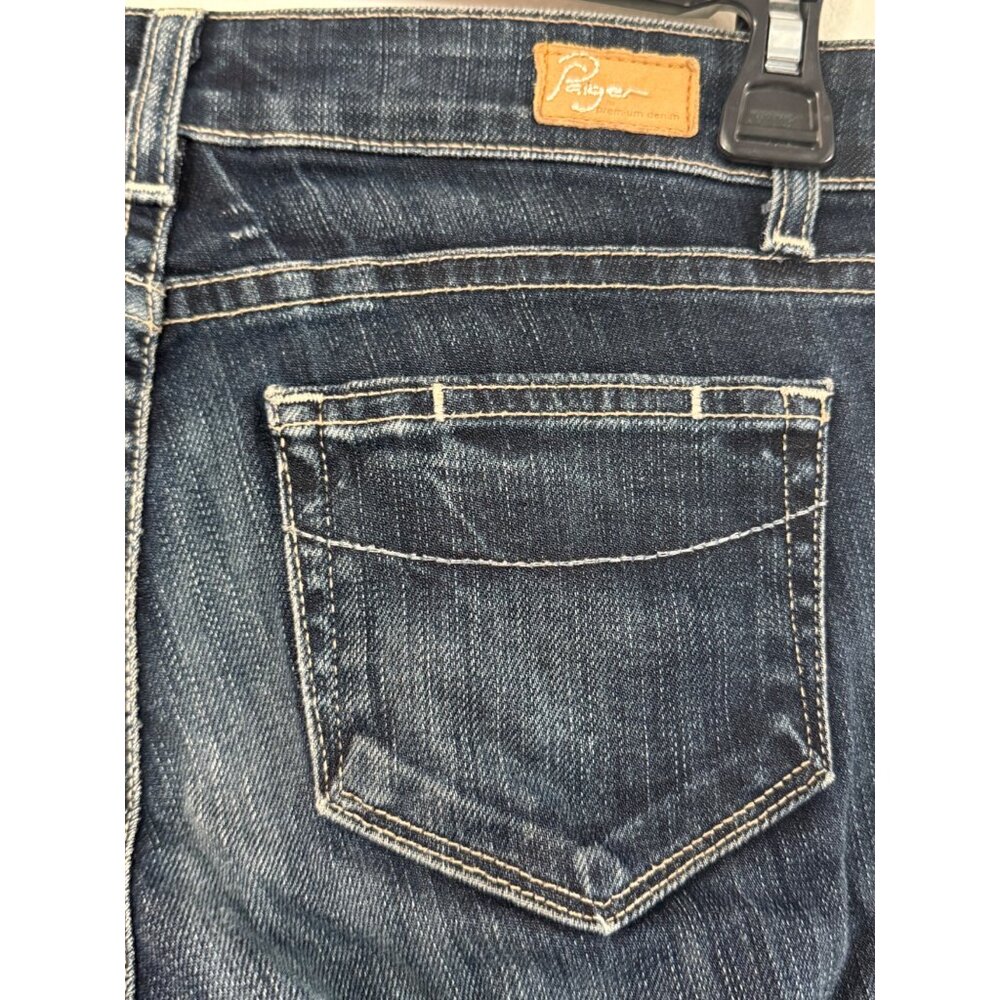 Paige Premium Denim Skyline Drive Womens Jeans Size 25 Blue Dark Wash - Picture 4 of 5